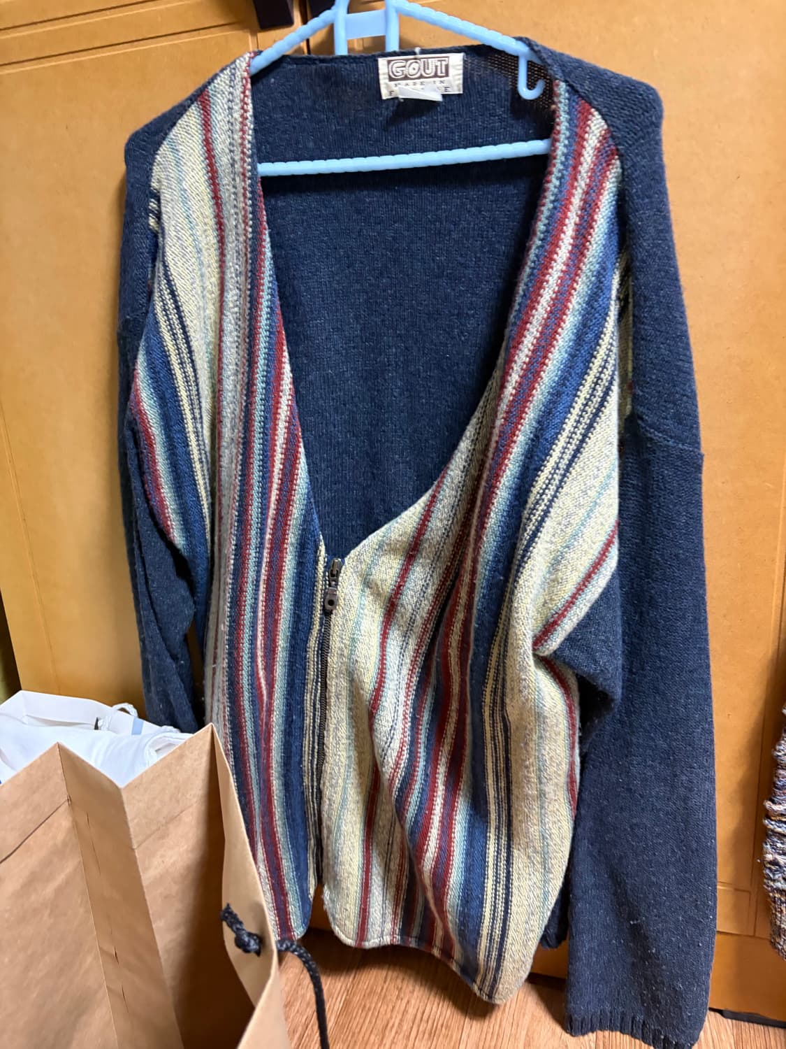 Vintage 니트집업 상품이미지2