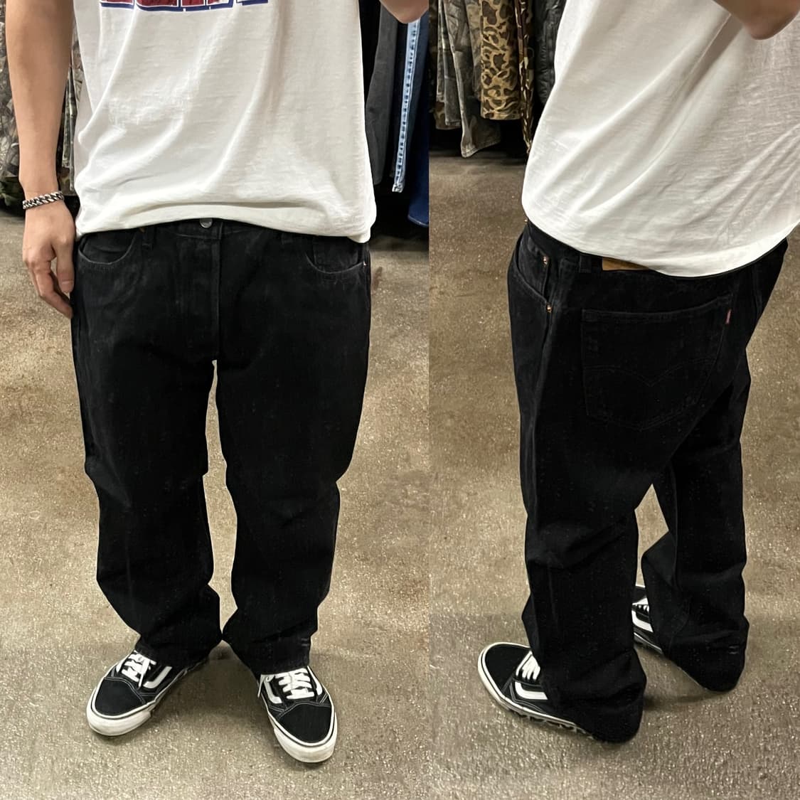 리바이스501 블랙진 (37“) 상품이미지1