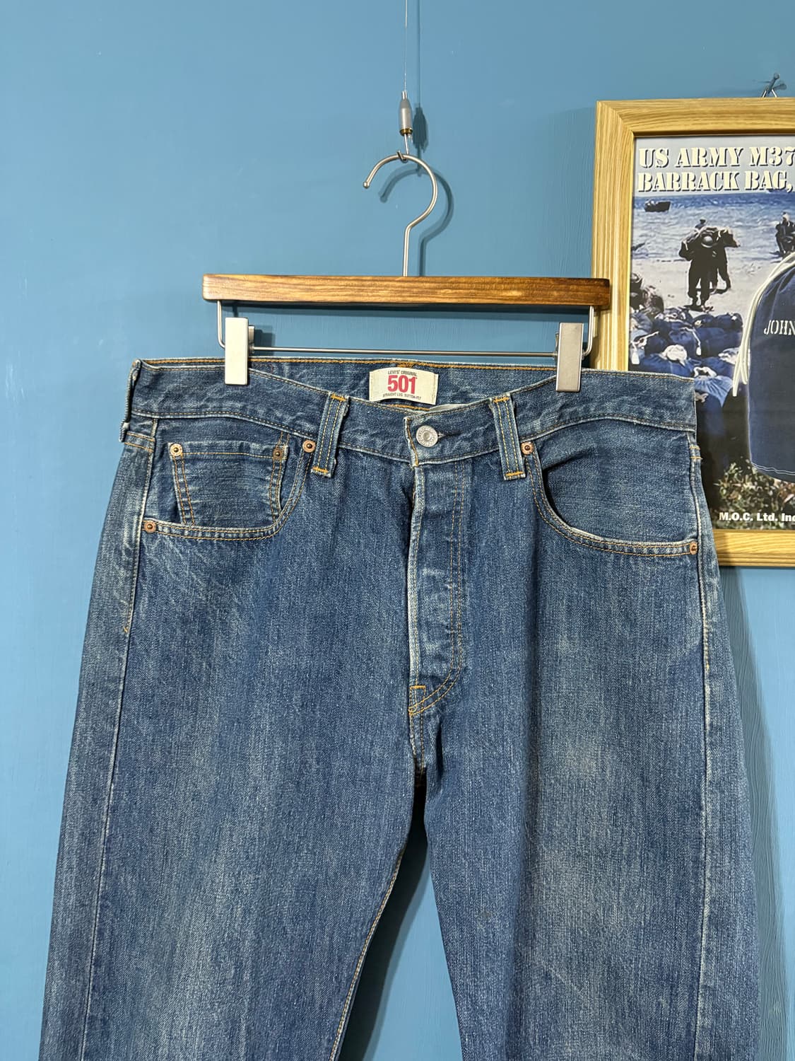 00’s Levis 501 denim pant. 상품이미지2