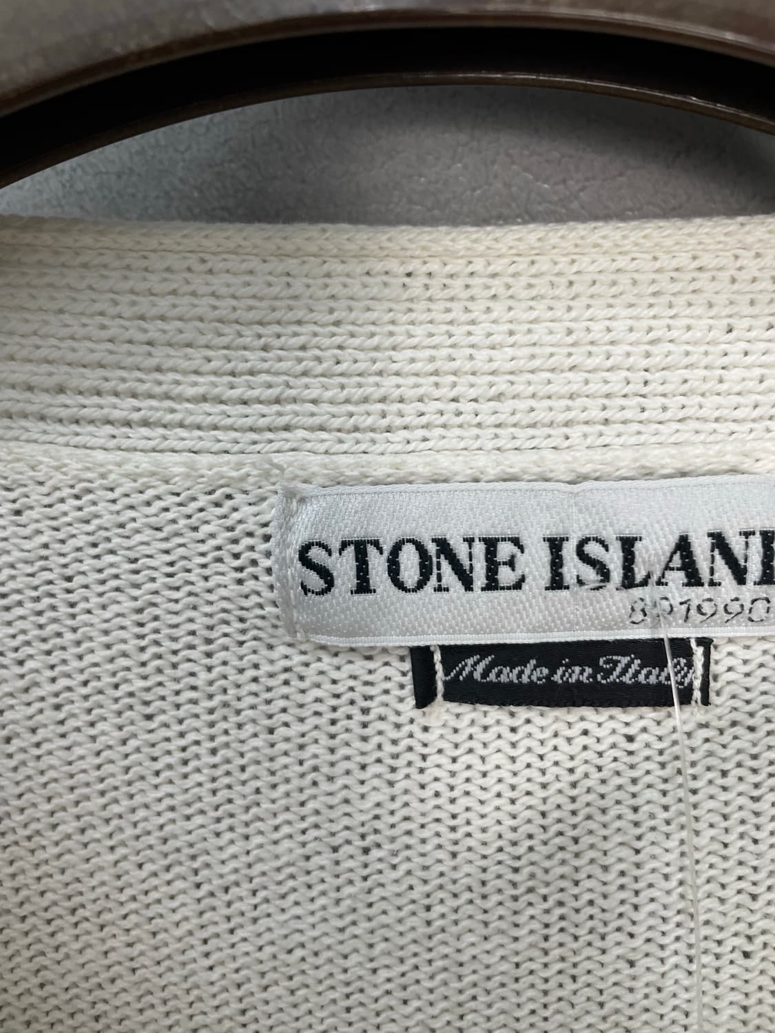 스톤 아일랜드 와펜 코튼 라운드 니트 H953 상품이미지6