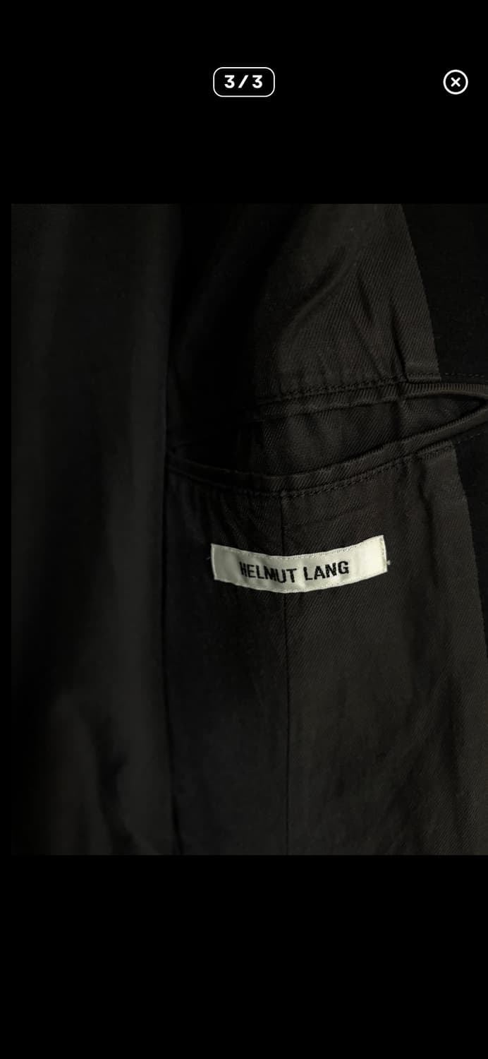00‘s 헬무트랭 몰스킨 피코트 상품이미지3