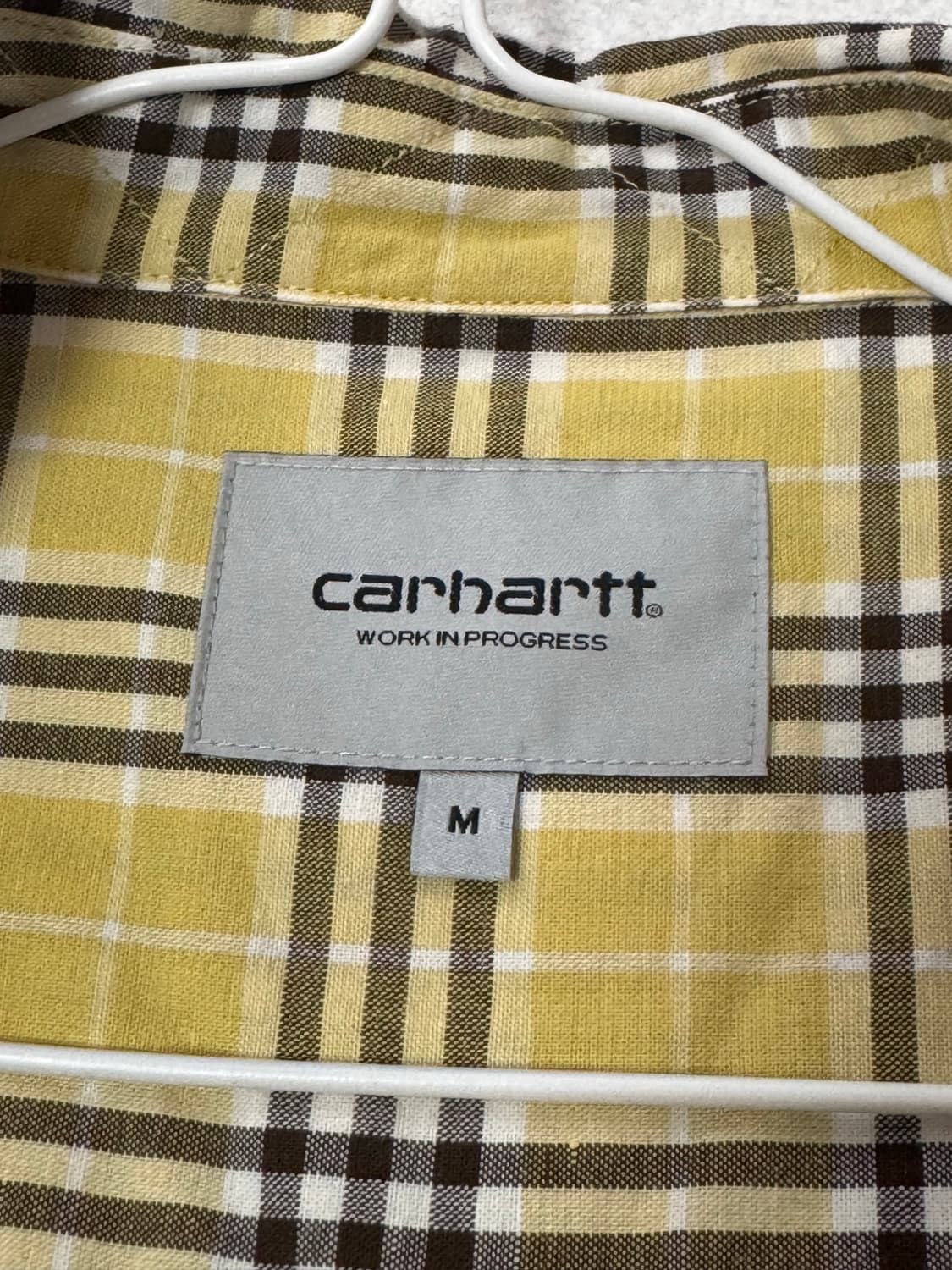 칼하트 니벤 체크 반팔 셔츠 상품이미지4