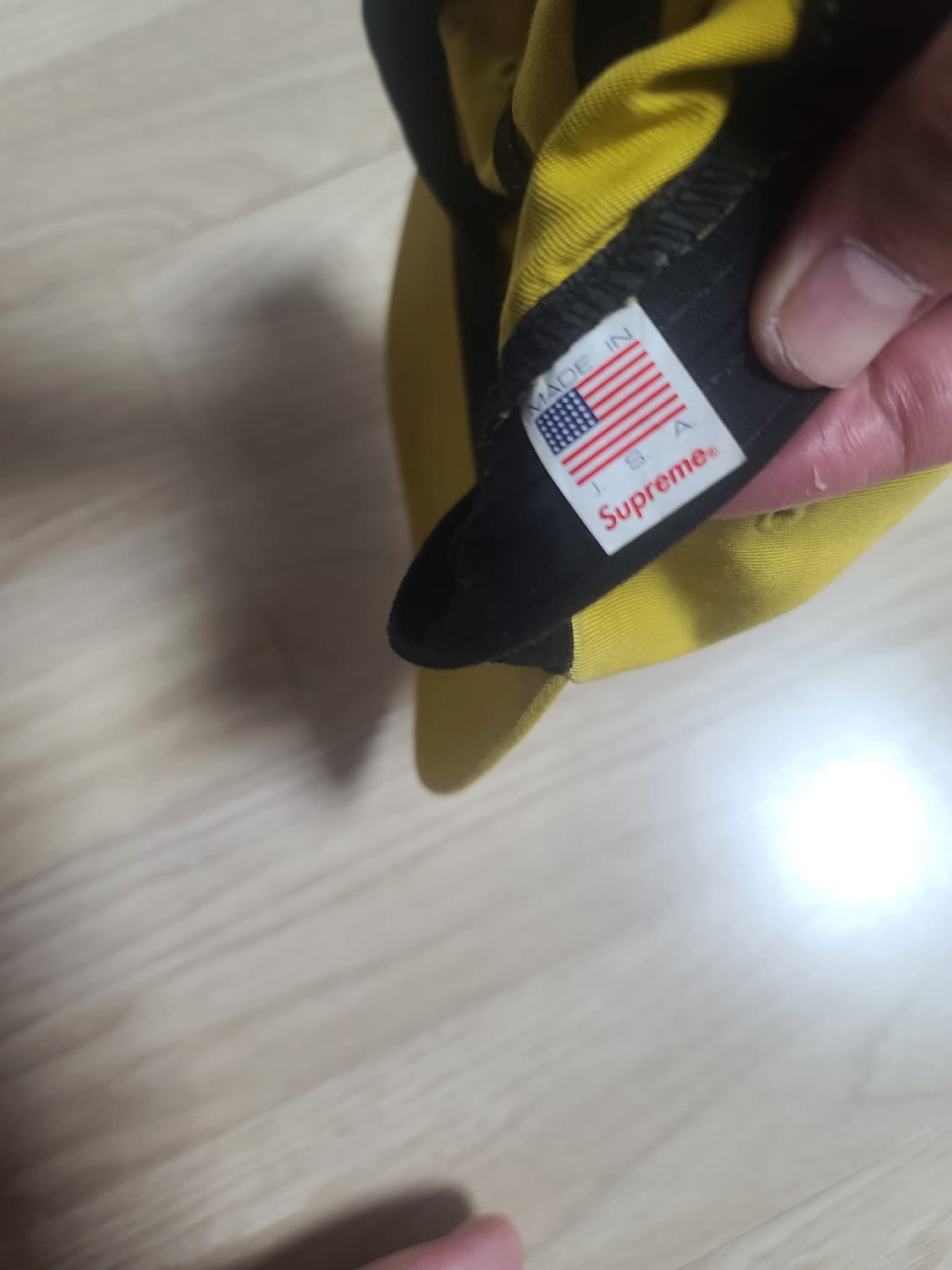 슈프림 캠프캡 핑크 & 옐로우 상품이미지10