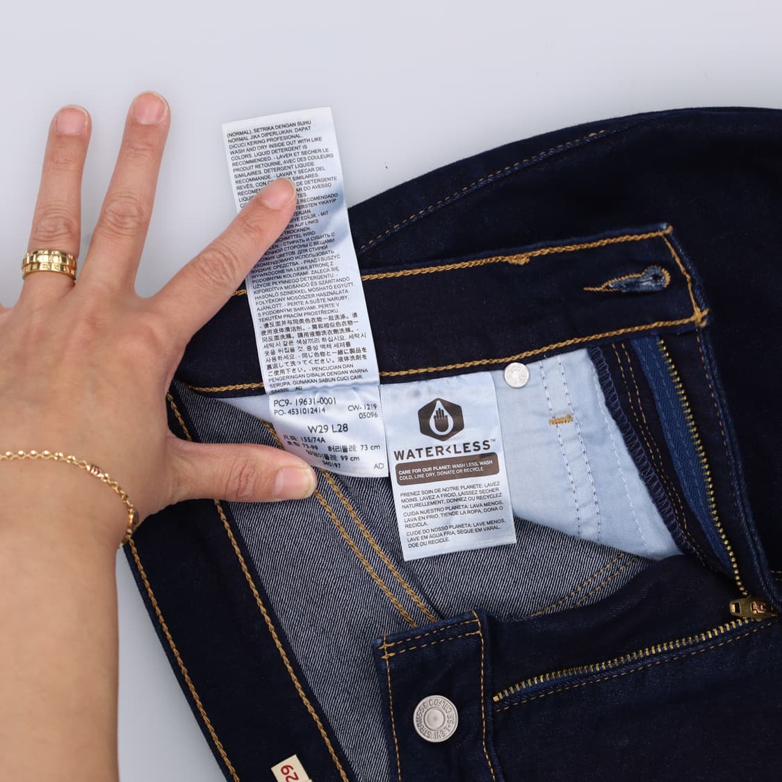 29 리바이스 여성 진청 데님팬츠 0403H1 상품이미지5