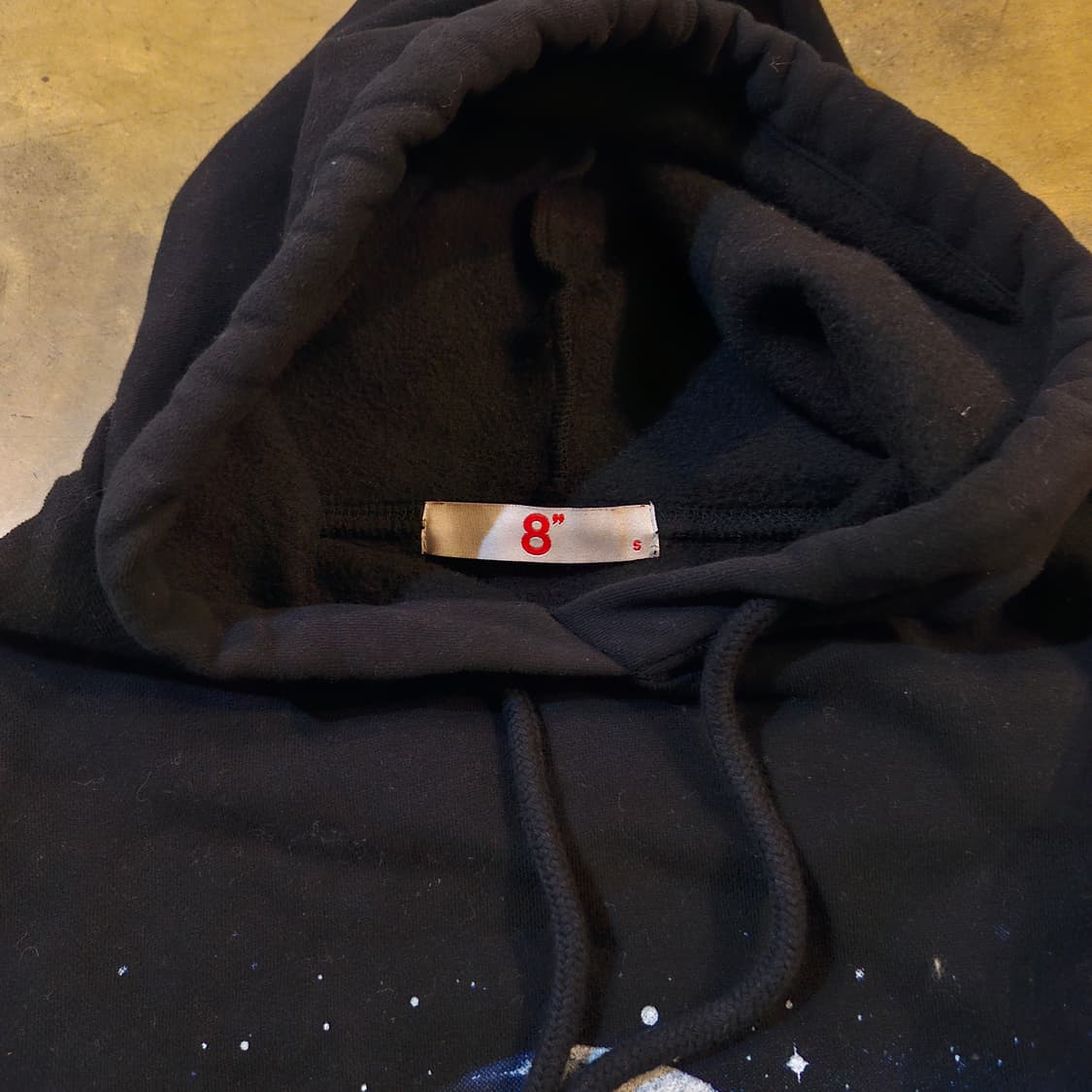 에잇세컨즈 8" 스페이스 머큐리얼 프린팅 후드티 상품이미지3