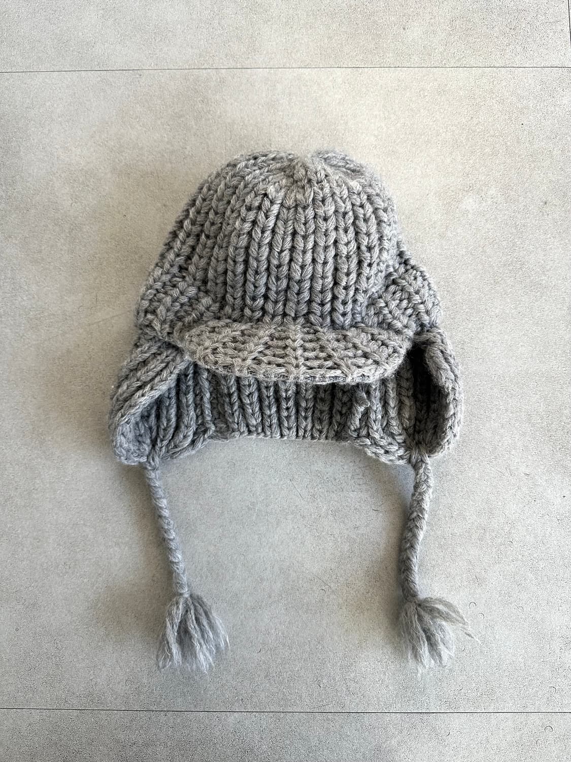 키지마 타카유키 이어플랩 니트 울 비니 상품이미지5