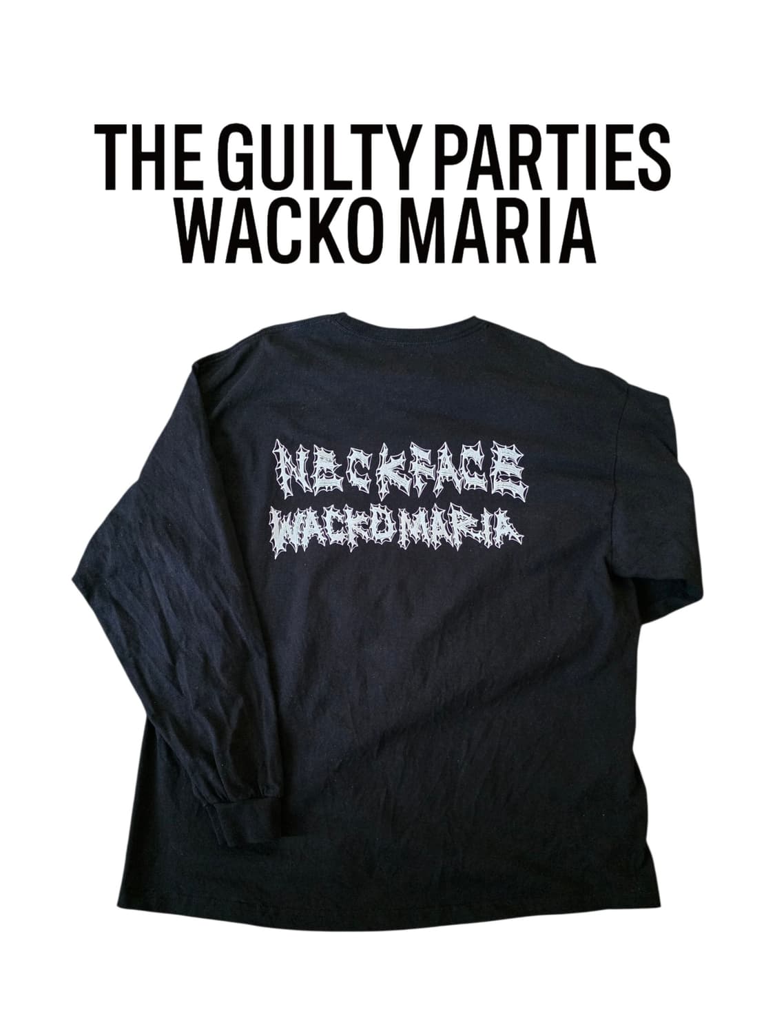 [XXL] Wackomaria  와코마리아 넥페이스 롱슬리브  상품이미지1