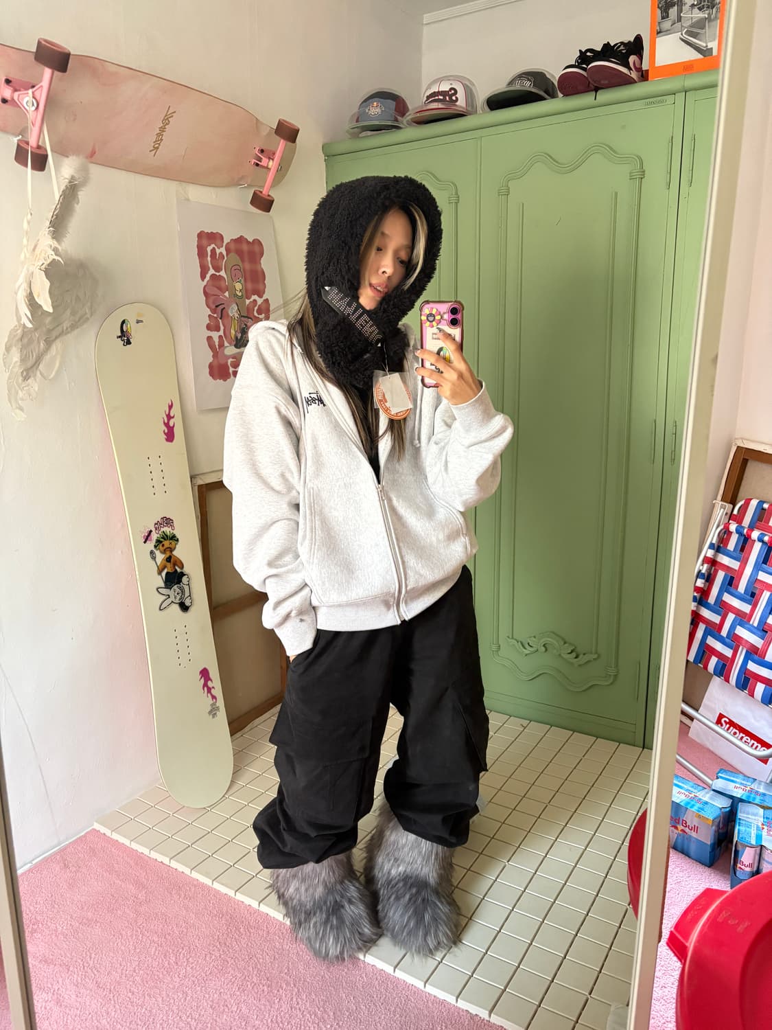 히스테릭 스터드 벨트 머플러(라스트) 상품이미지3