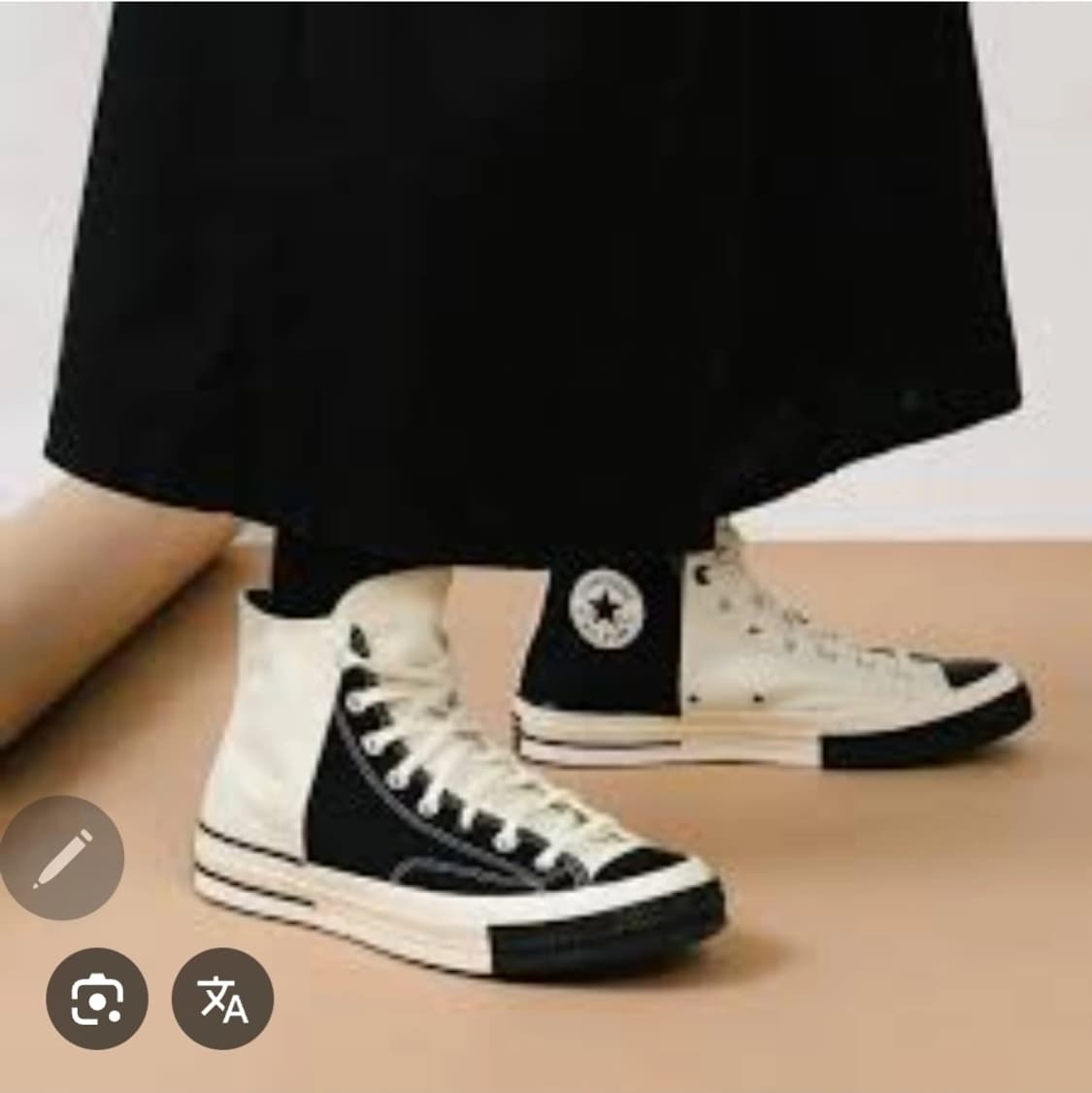 컨버스 블랙앤화이트 상품이미지1