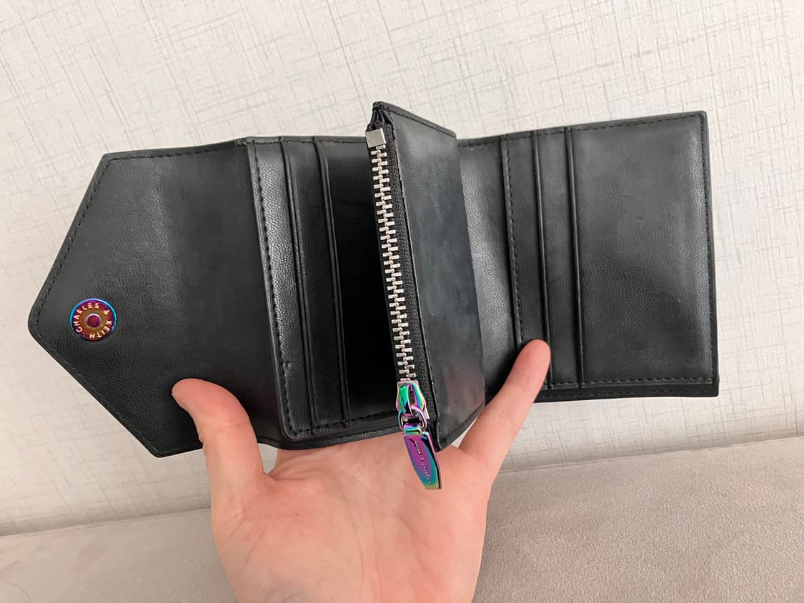찰스앤키스 블랙 반지갑 상품이미지3