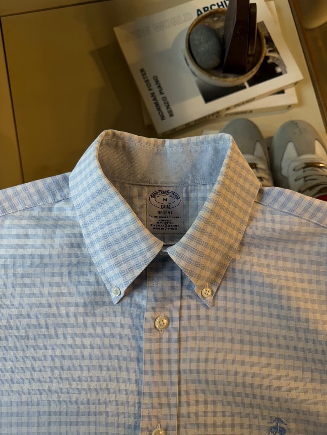 브룩스 브라더스 버튼다운 셔츠 100 상품이미지5