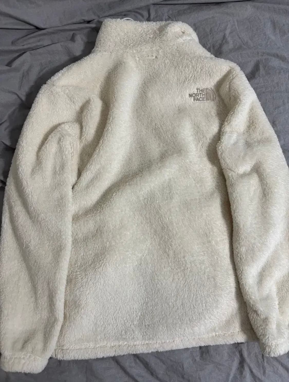 노스페이스 화이트라벨 컴피 알파 플리스 집업 크림 상품이미지2