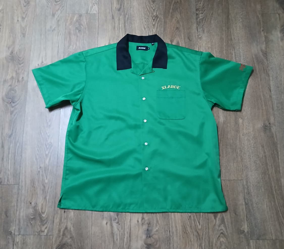 엑스라지 투페이스 오픈카라 반팔 셔츠 상품이미지1