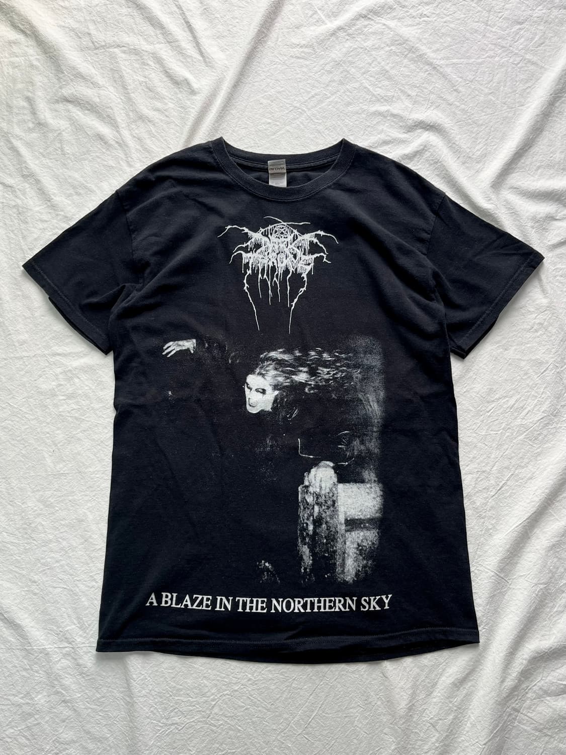 [M] Darkthrone 다크스론 밴드 리프린팅 헤비코튼 반팔 티셔츠 상품이미지1