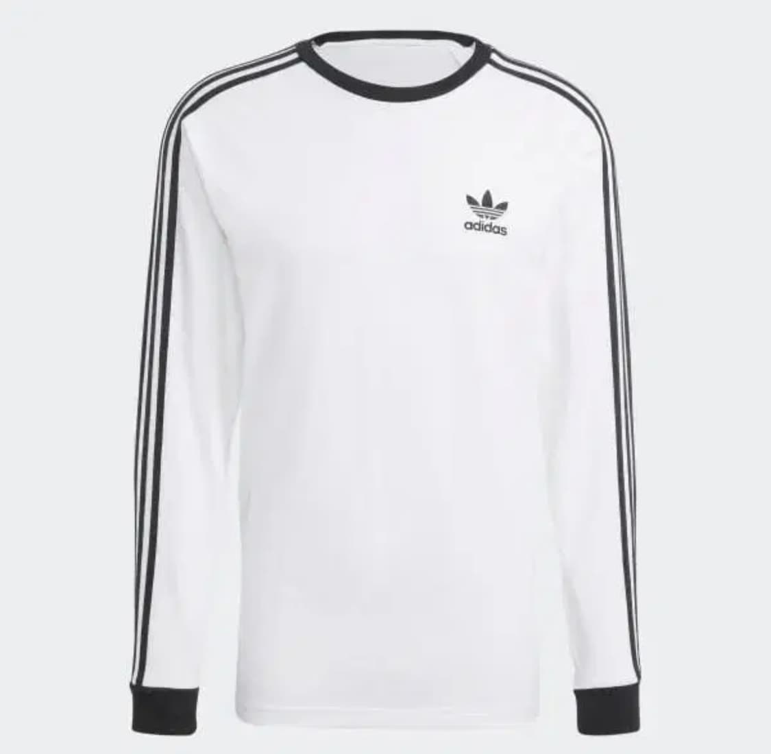 아디다스 오리지널 3선 롱슬리브 M 화이트 상품이미지3