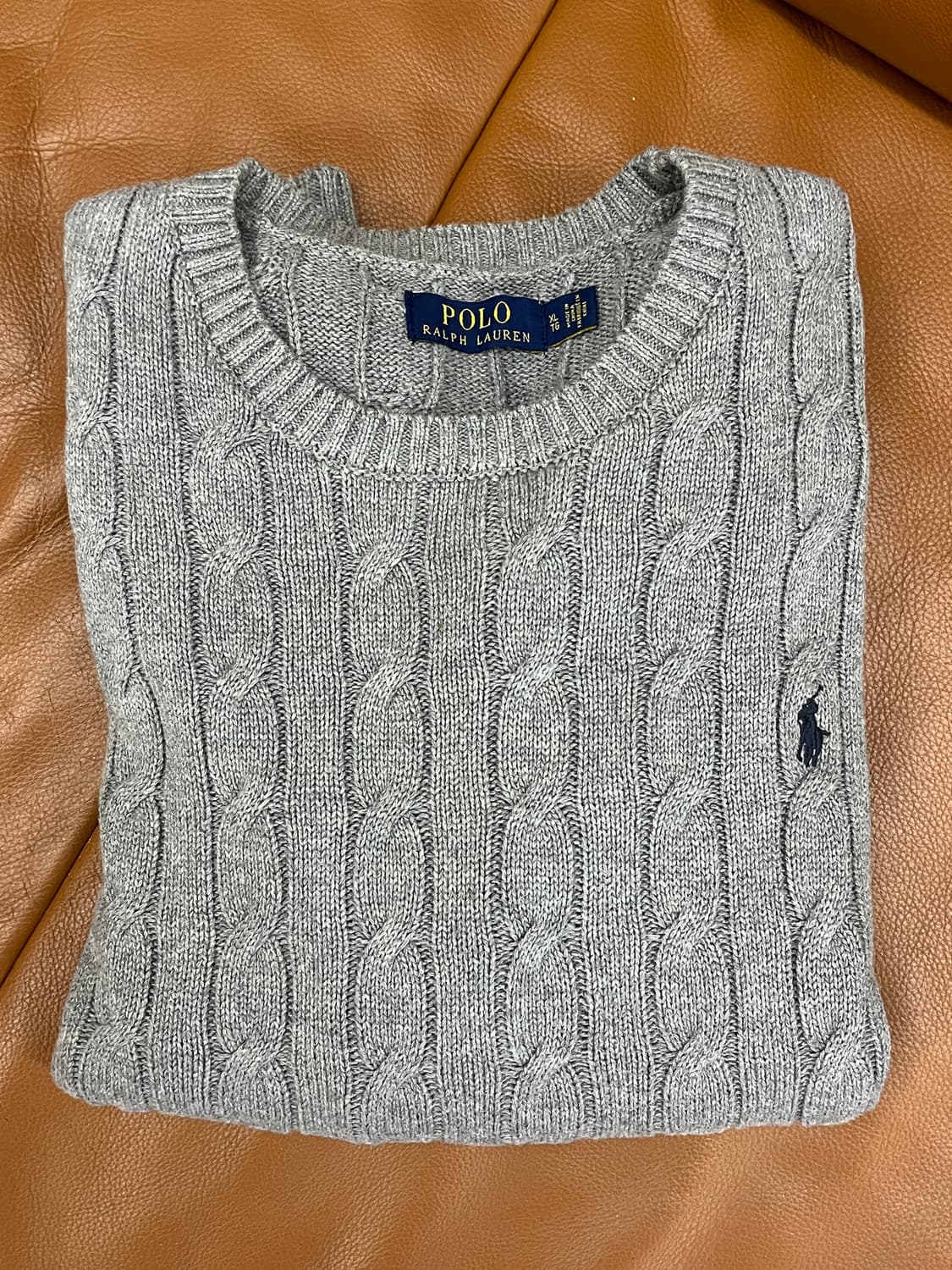 폴로 꽈베기 니트, XL (정품입니다.) 상품이미지1