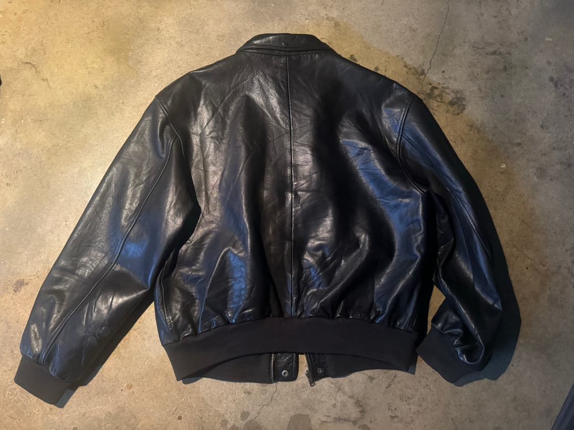 빈티지 폴로 A-2 카우하이드 자켓 상품이미지4