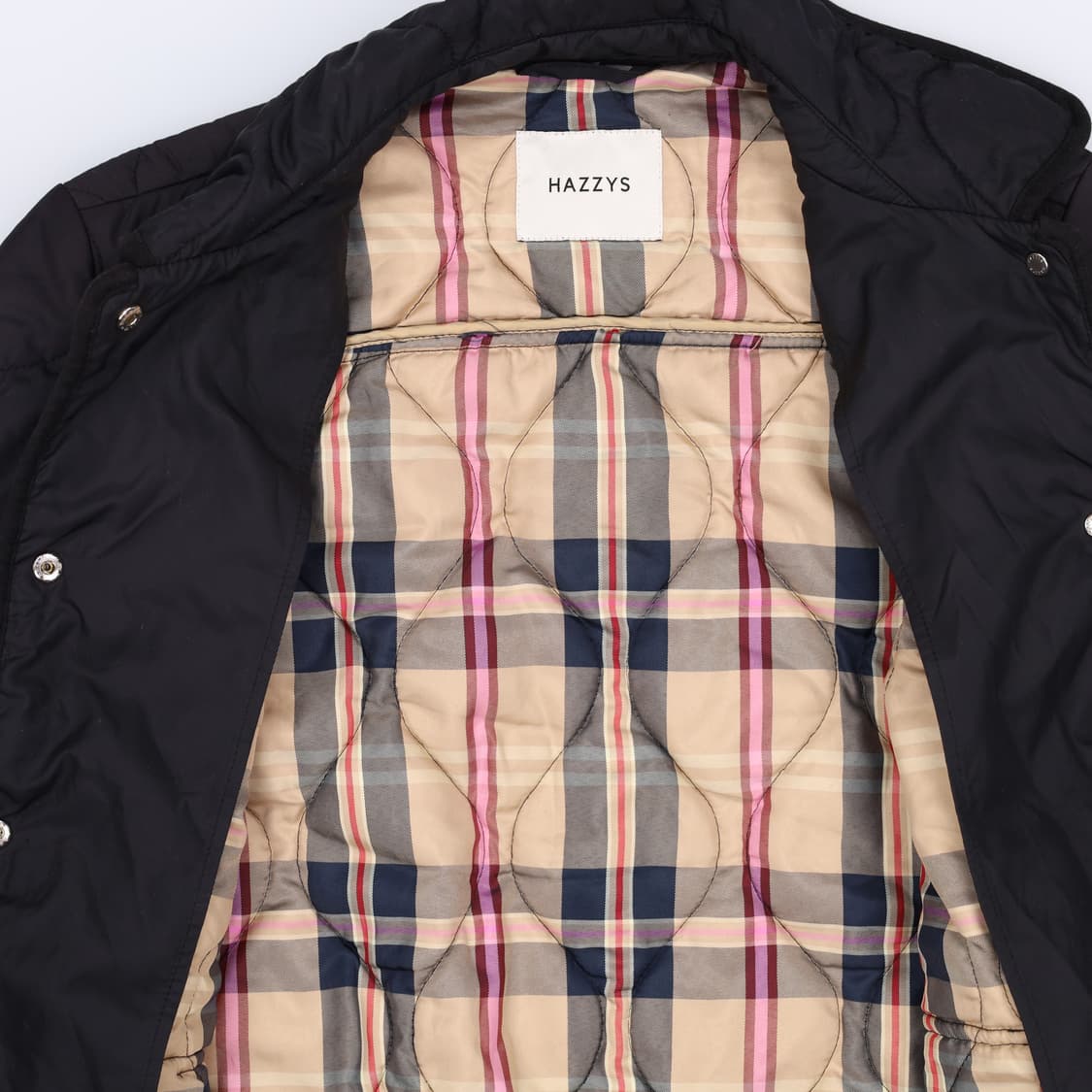 [95-165] 헤지스 여성 퀄팅 노바체크 패딩 자켓 N7016 상품이미지4