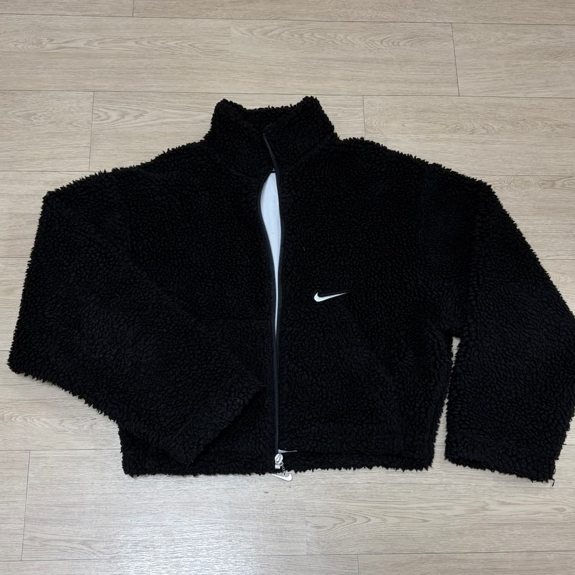 나이키 빅스우시 셰르파 뽀글이 크롭 자켓 플리스 후리스 M 상품이미지1