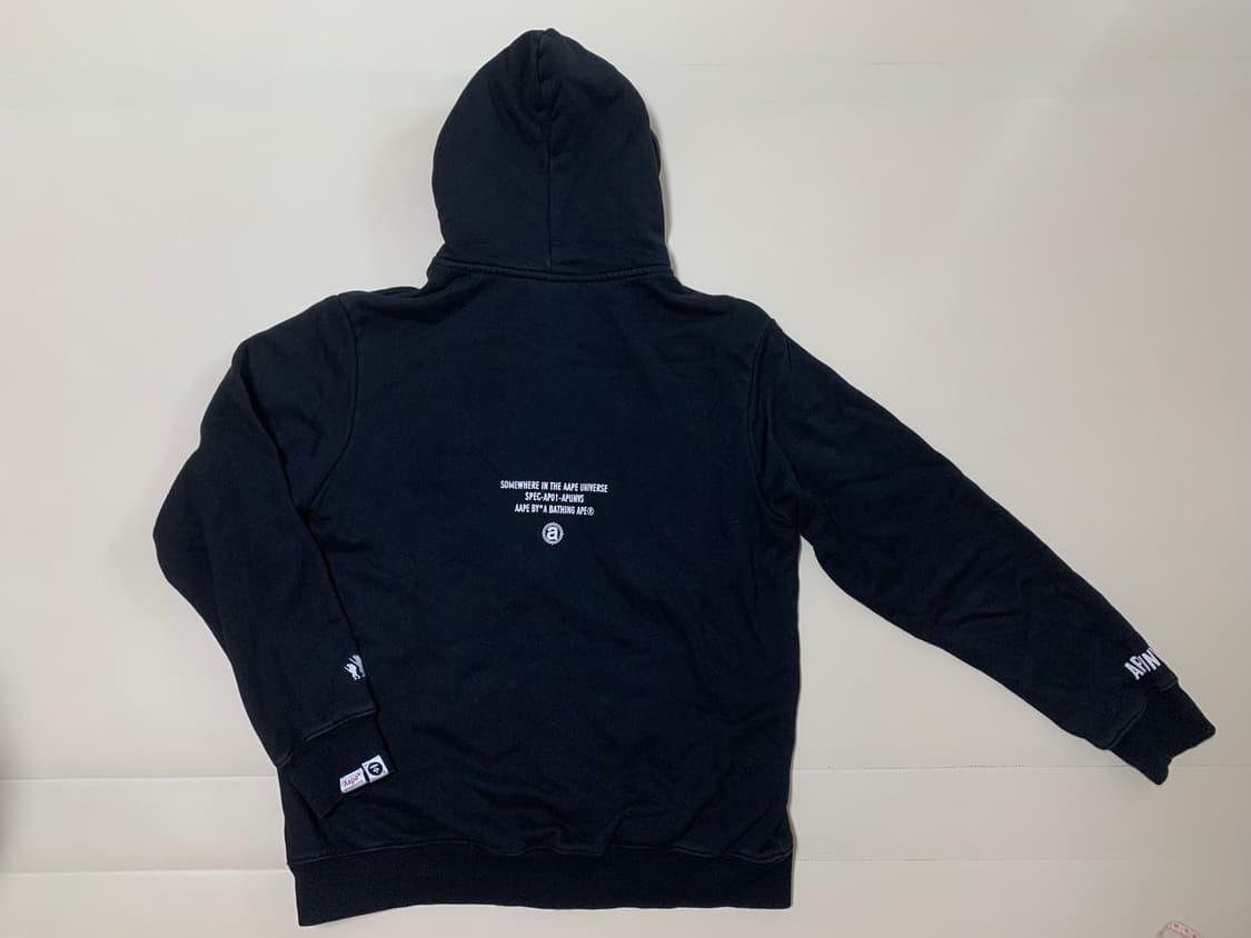 Aape by A Bathing Ape UNVS 문페이스 후드집업 상품이미지2