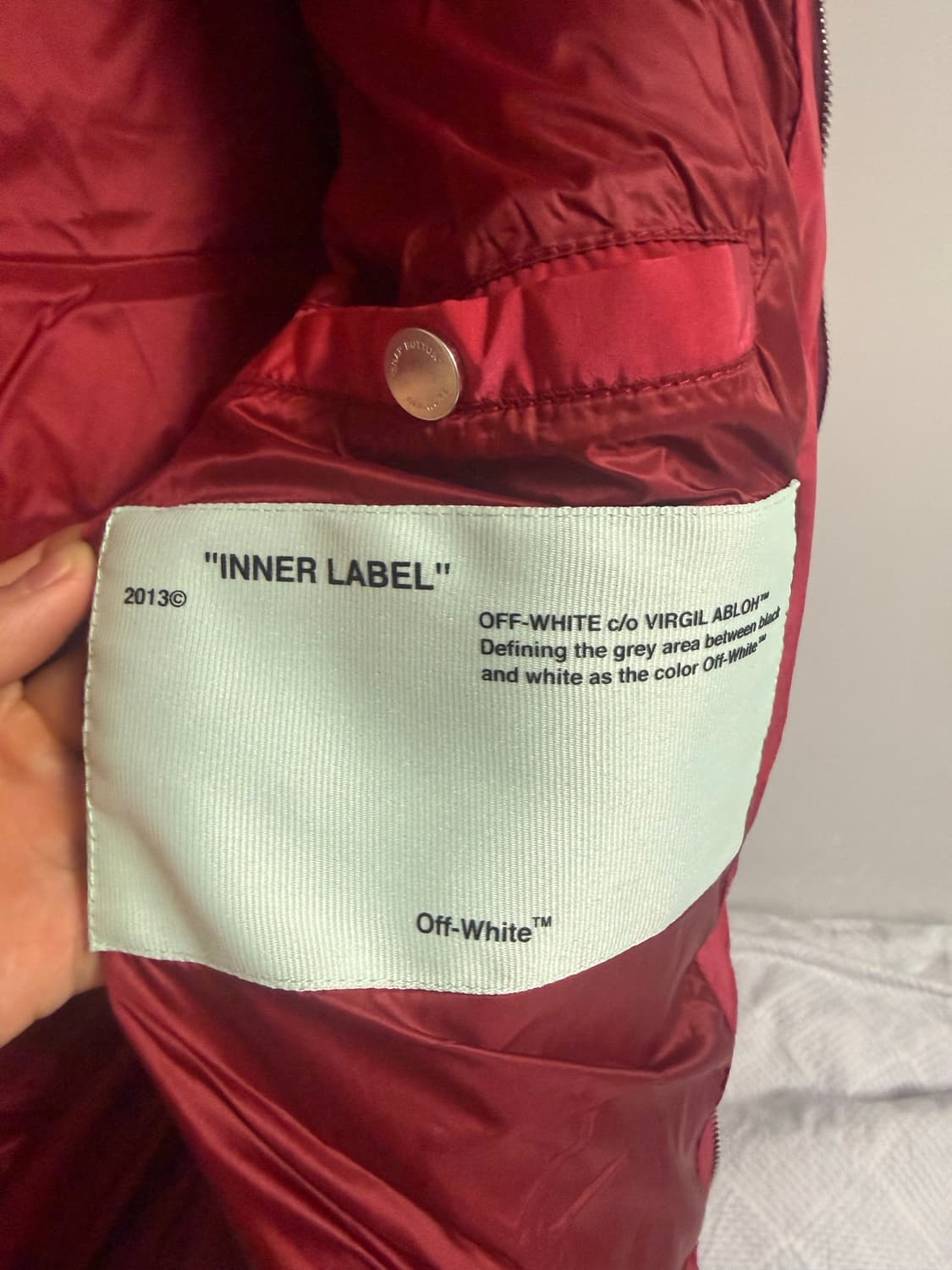 18FW 오프화이트 패딩 상품이미지5