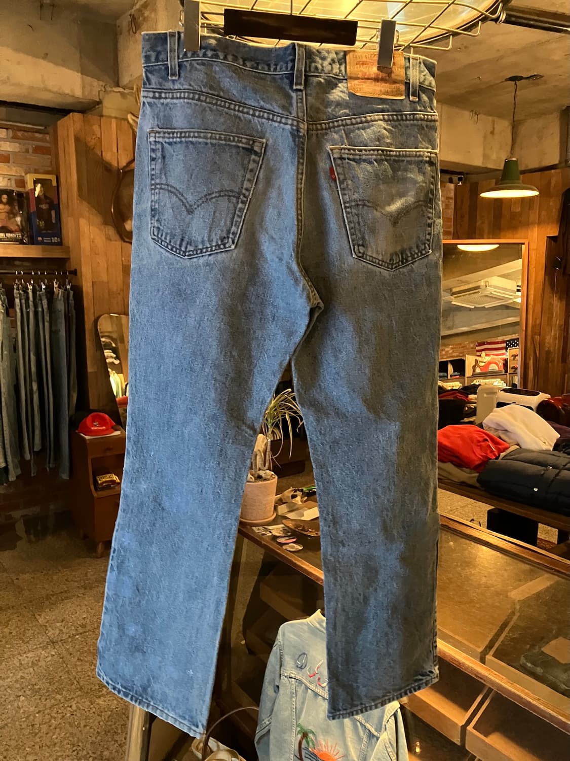 90s USA 빈티지 리바이스 517 부츠컷 데님 팬츠 상품이미지5