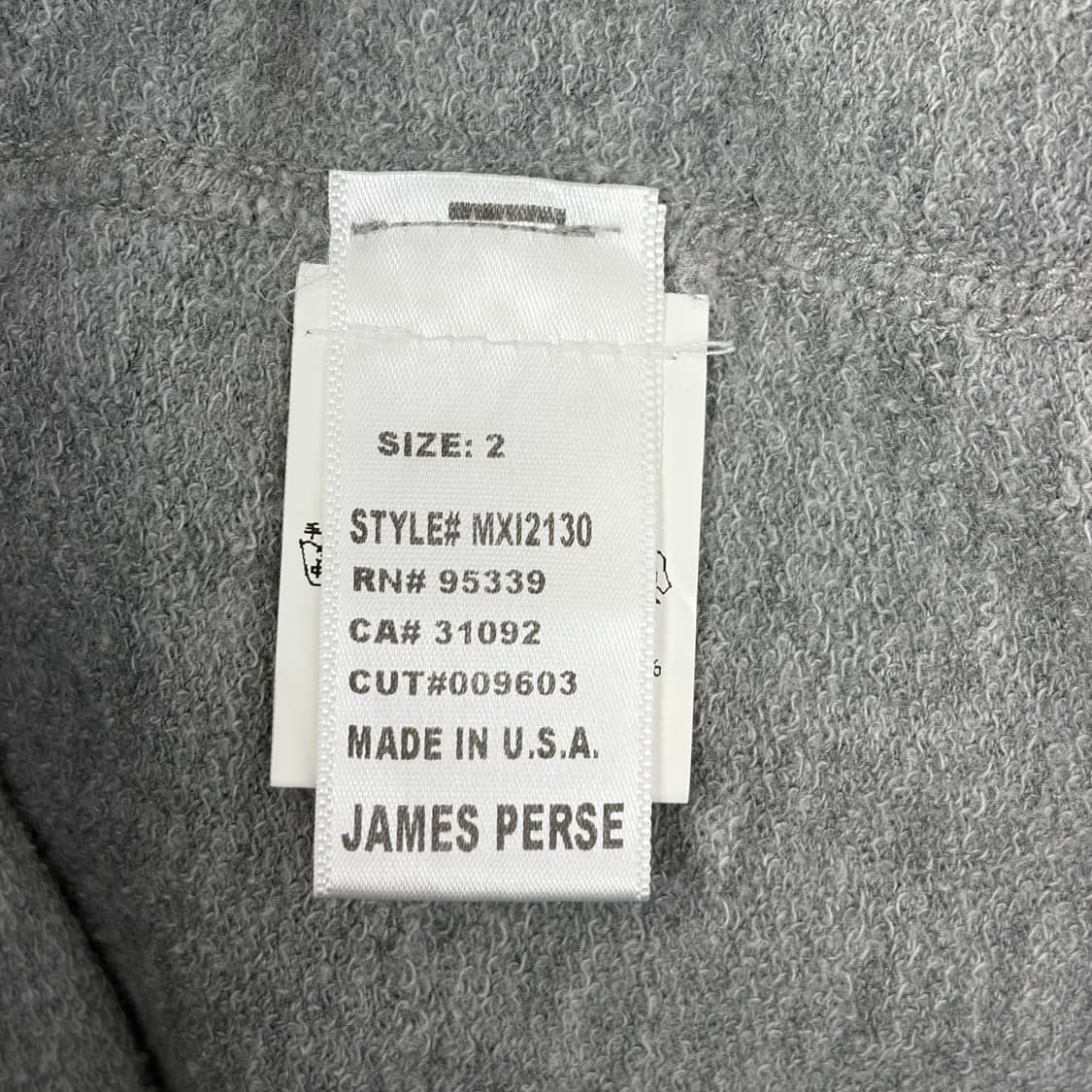 James perse 제임스펄스 후드 집업 자켓 상품이미지6