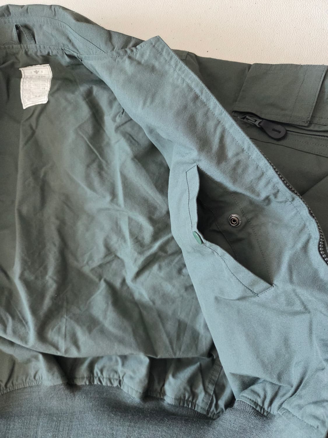 조종사용 비행점퍼 (데드스탁)  밀리터리 빈티지 항공잠바 상품이미지4