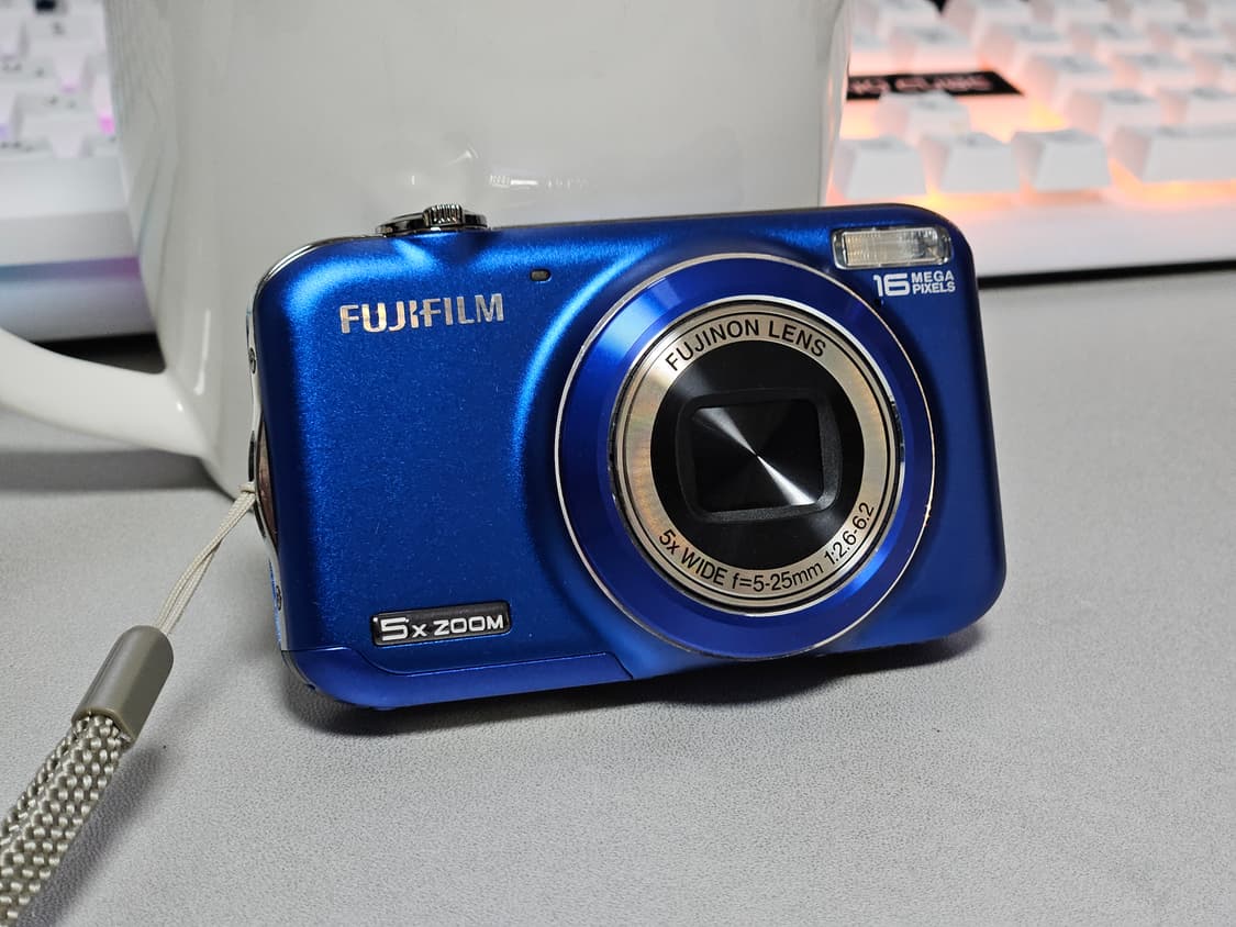 후지필름 파인픽스 JX200 블루 빈티지 디카 상품이미지3