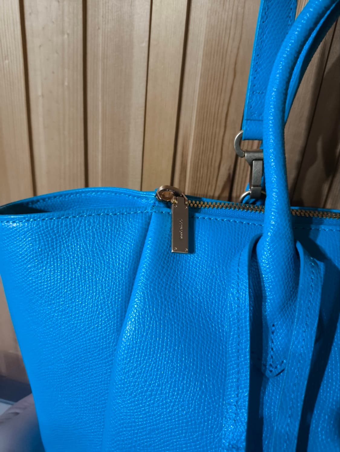 코오롱 쿠론 가죽 토트백 크로스백 상품이미지5