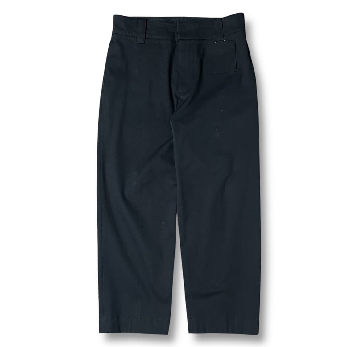 (34) 시스템 네이비 와이드 디테일 코튼 팬츠 캐주얼핏 상품이미지1