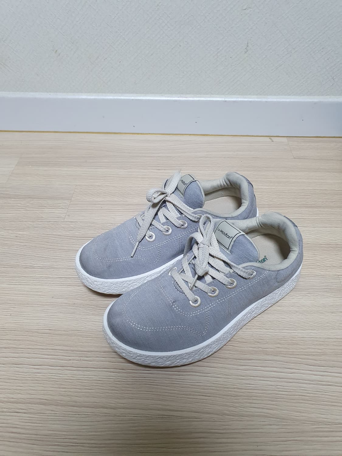 르무통 그레이 스니커즈 운동화 250 상품이미지4