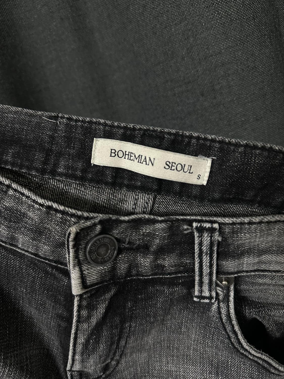 보헤미안서울 부츠컷 데님팬츠 상품이미지5