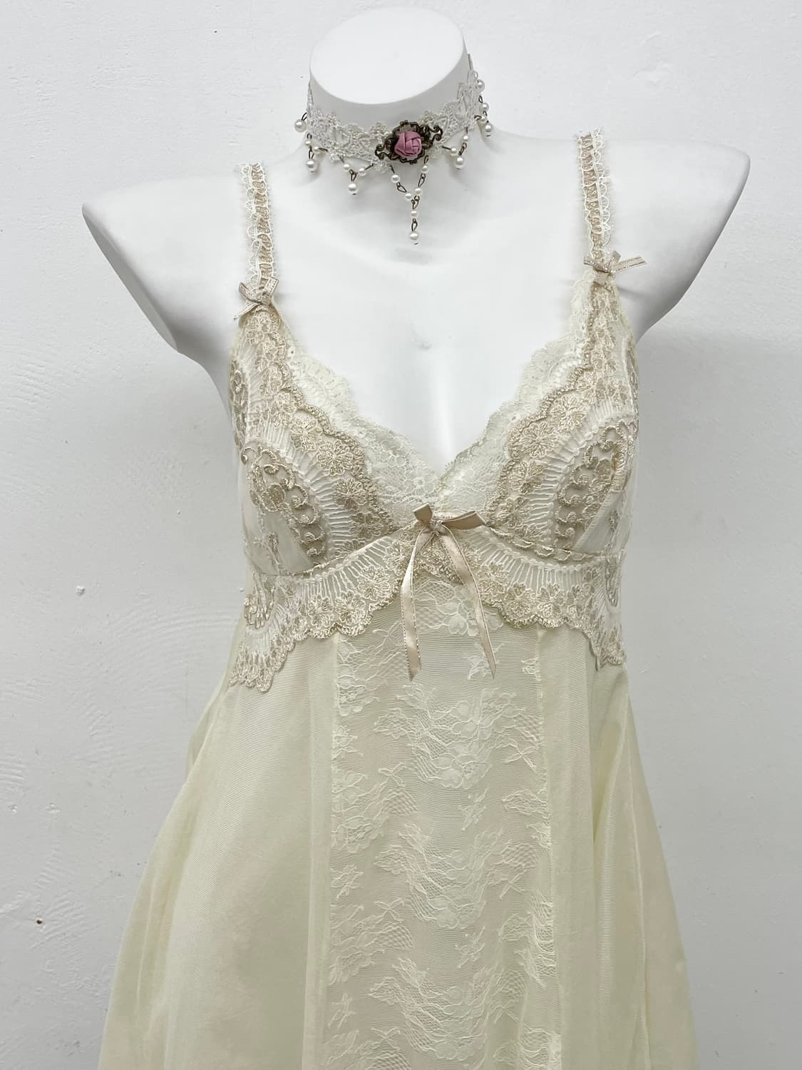 에블린 페어리 자수 브리저튼 슬립 상품이미지2