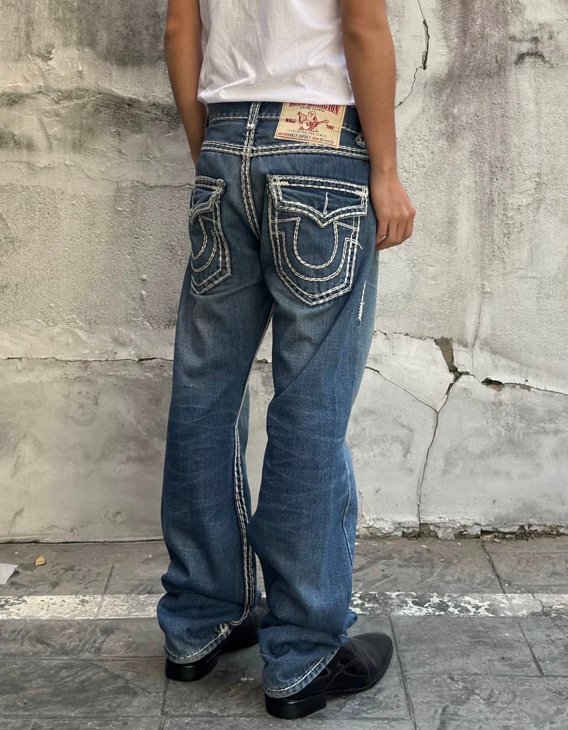 트루릴리젼 플레어 데님팬츠 상품이미지1