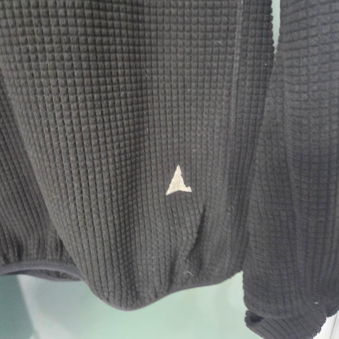 ROA 그리드 후드티 블랙 L 상품이미지3