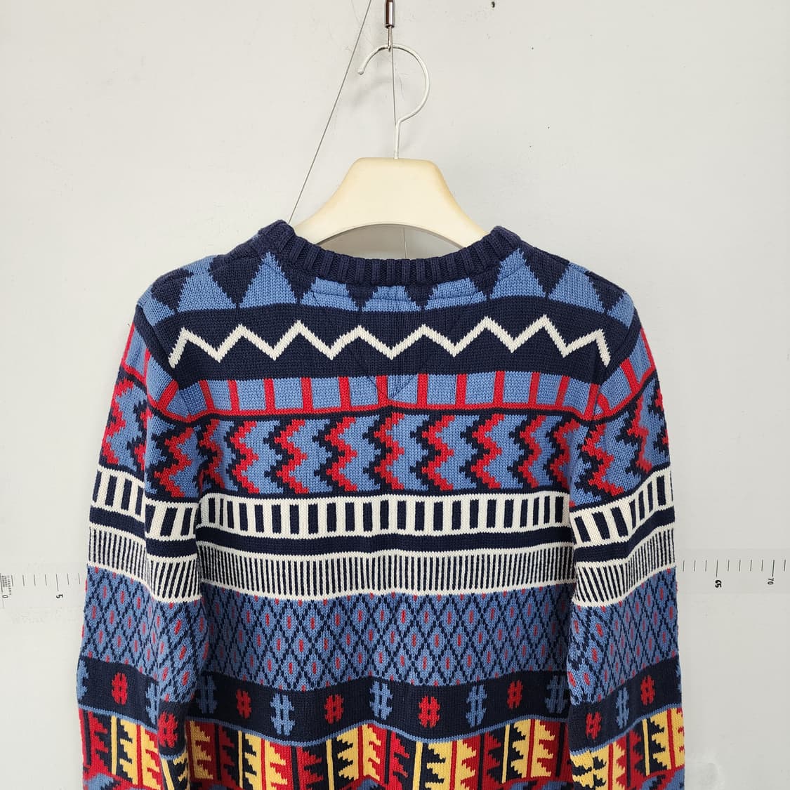 타미힐피거 패턴 니트 스웨터 상품이미지4