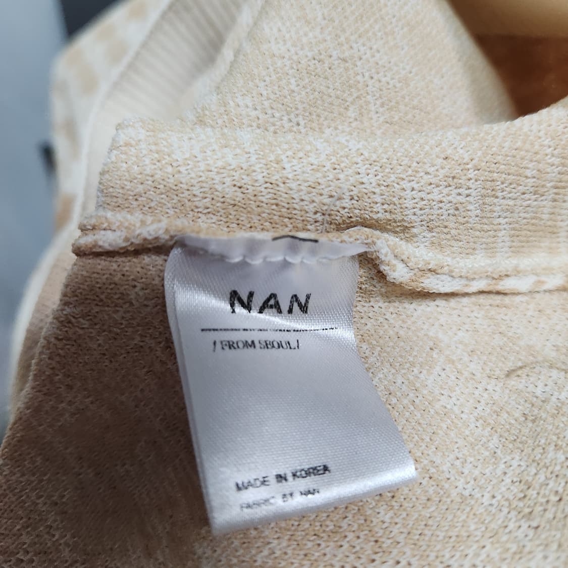 467A [F] NAN 여성 니트 원피스 상품이미지5