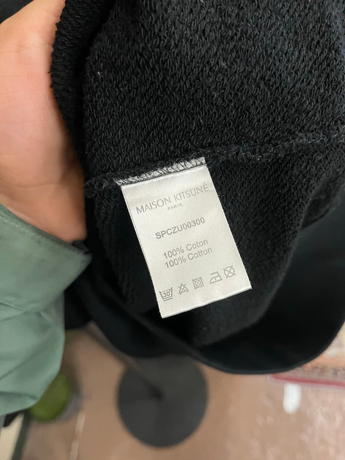 메종키츠네 애시드 폭스 패치 맨투맨 #csz775 상품이미지6