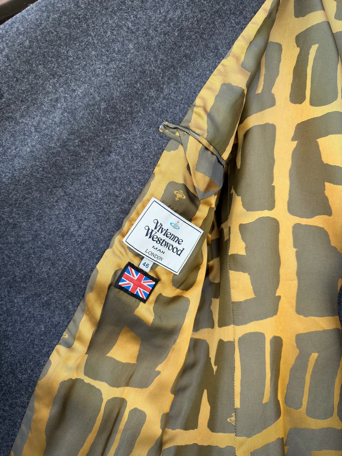 비비안 웨스트 우드 울 캐시미어 코트 상품이미지7