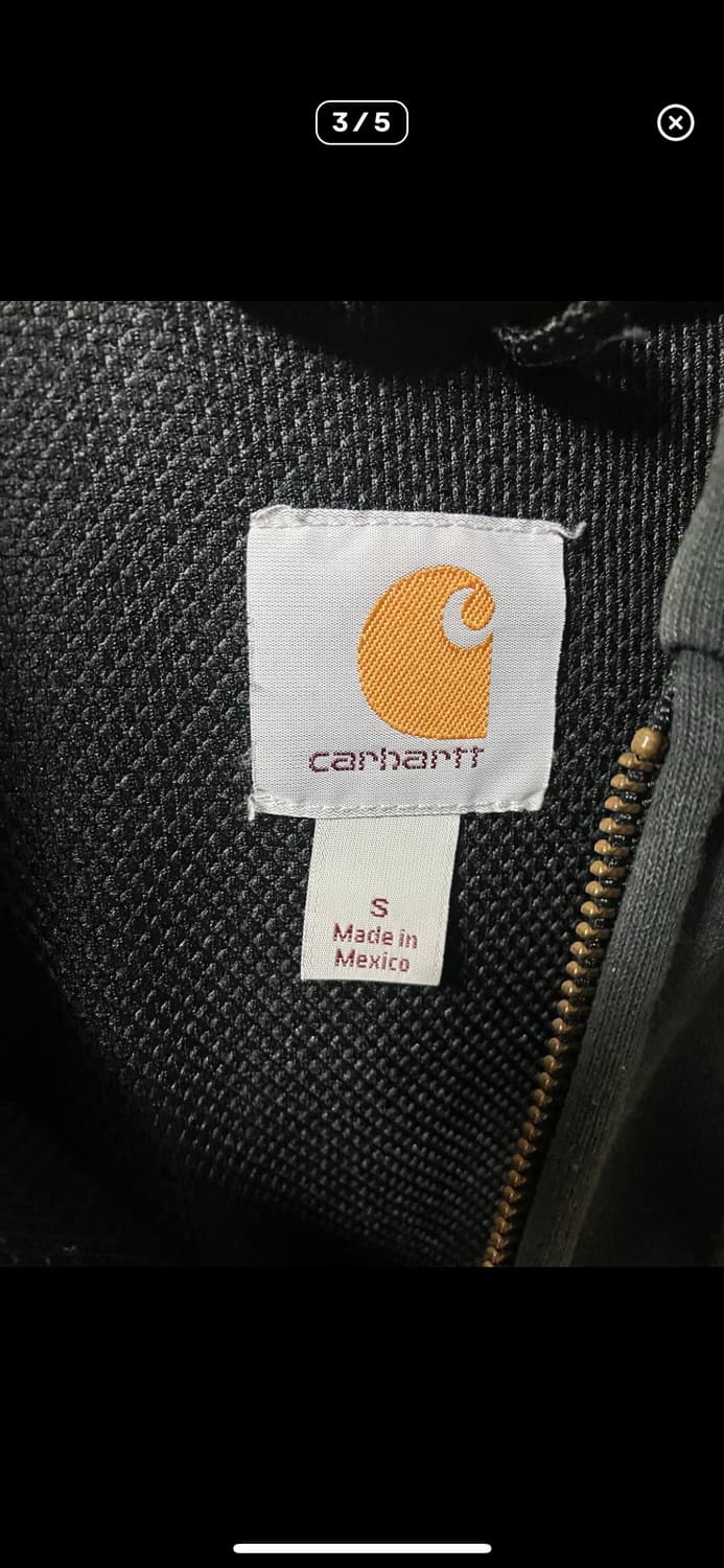 칼하트 써멀 후드집업 상품이미지3