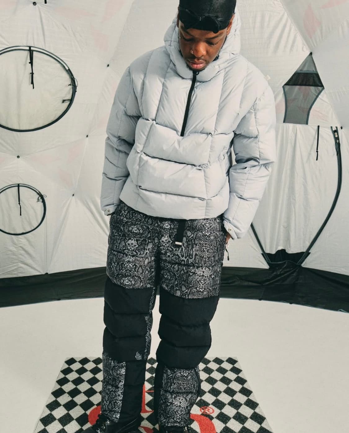 XL 페치 폴리시 구스 챌린저 아노락 패딩 상품이미지1