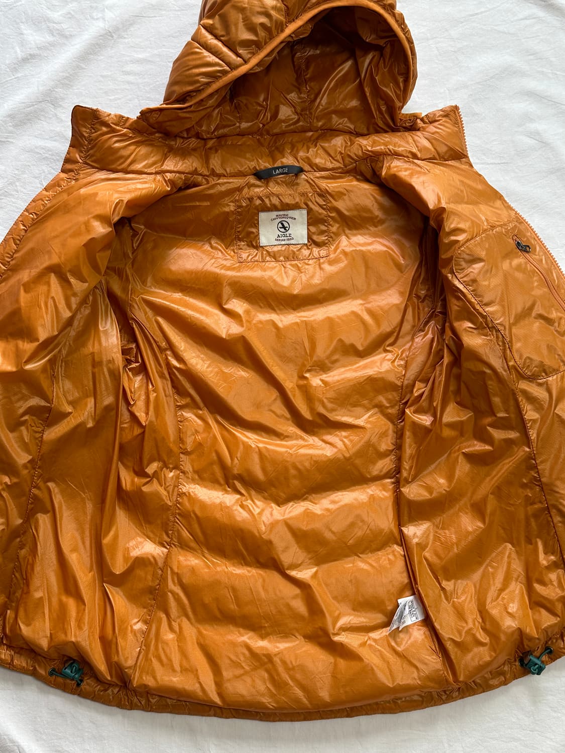 에이글 구스다운 경량패딩 상품이미지7