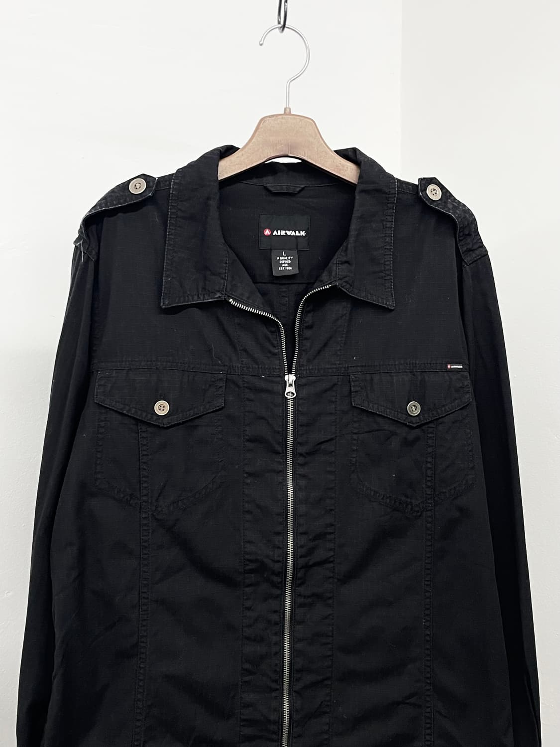 블랙 투웨이 워크 자켓  상품이미지5