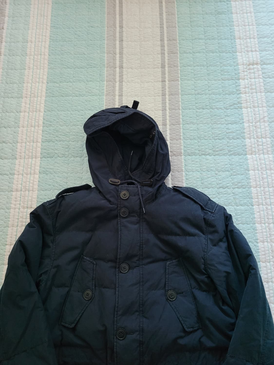 폴로 랄프로렌 Polo 밀리터리 카라코람 그레이덕다운파카 L 105사이즈 상품이미지2