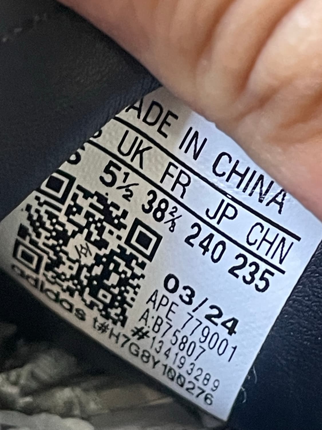 아디다스 삼바 OG 블랙 화이트 검 240 상품이미지8