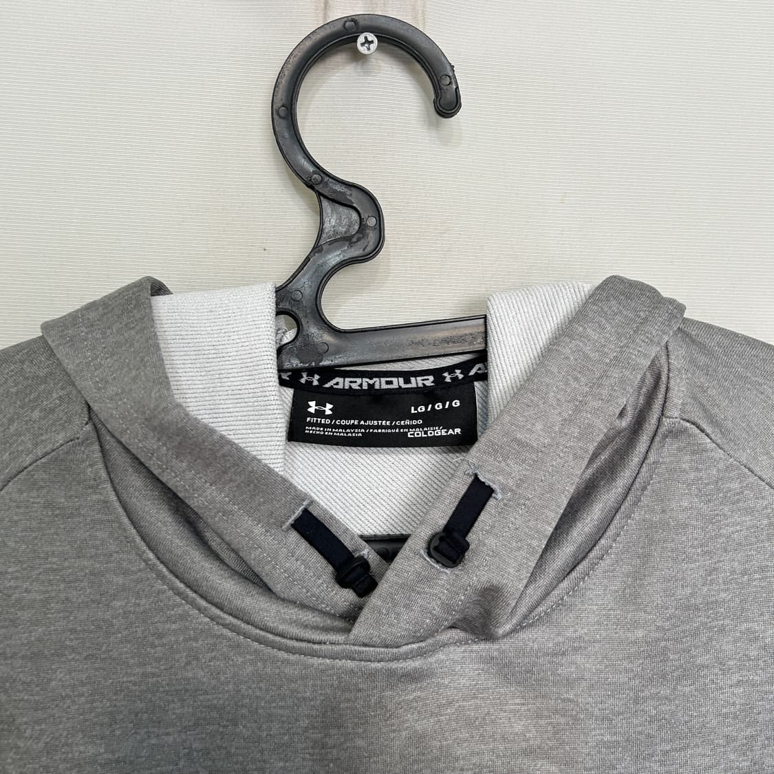 언더아머 UA 피티드핏 UA MK-1 테리 그래픽 후디 L 새상품급 상품이미지2