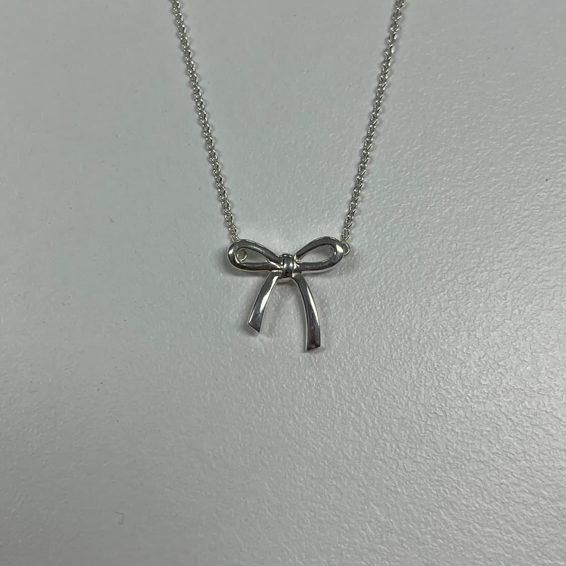 티파니앤코 리본 보우 목걸이 상품이미지6