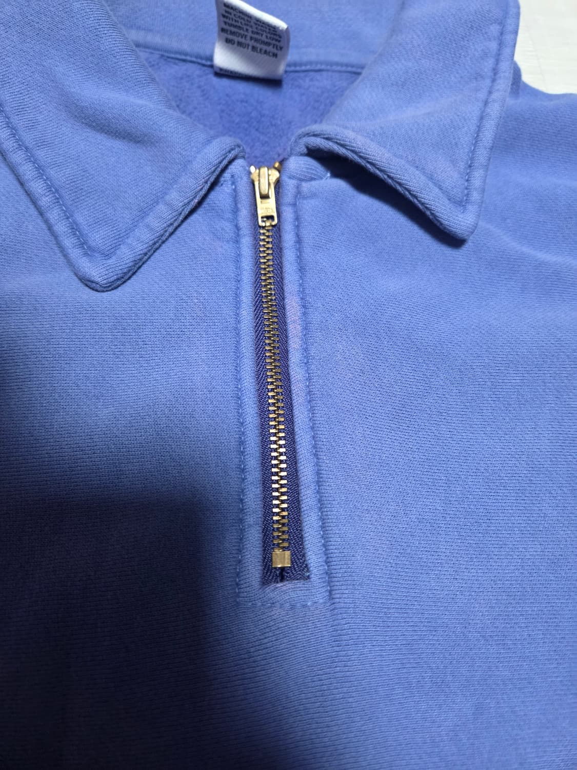 [M] 카키스 풀오버 하프집업 페이디드 네이비 상품이미지4