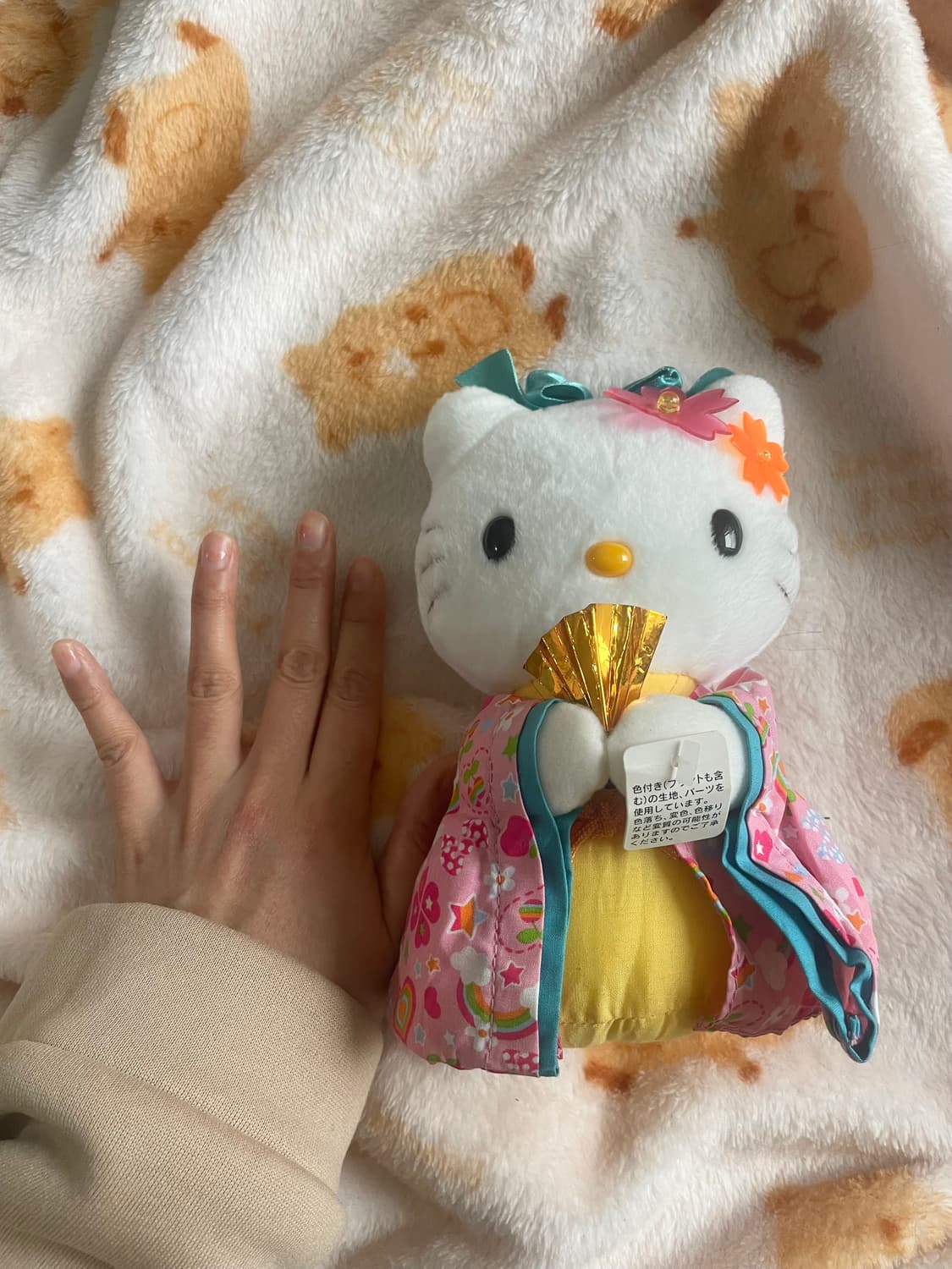 Sanrio 산리오 hello kitty 전통복 헬로키티 인형 🌸💛 상품이미지4